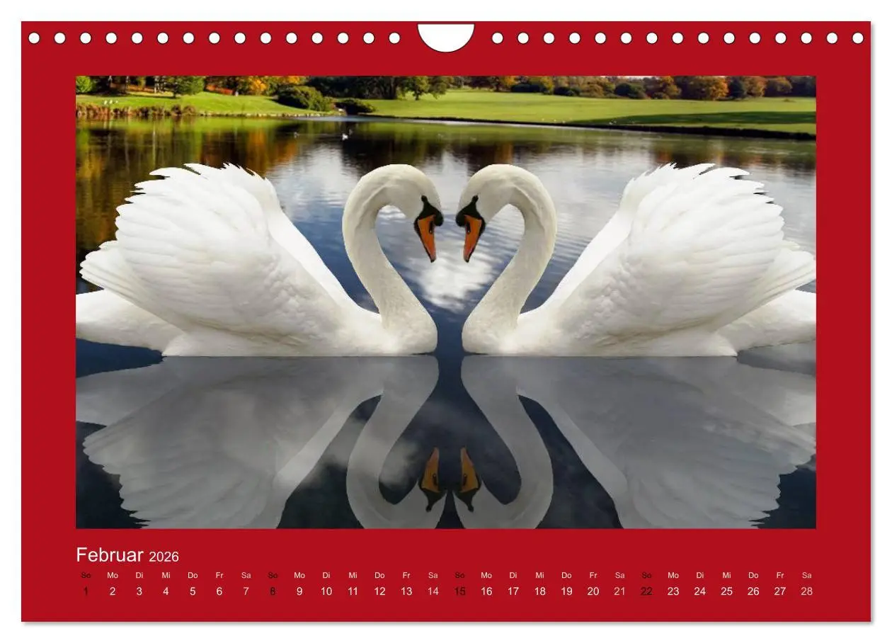 Bild: 9783516002768 | Botschaften mit Herz! (Wandkalender 2026 DIN A4 quer), CALVENDO...