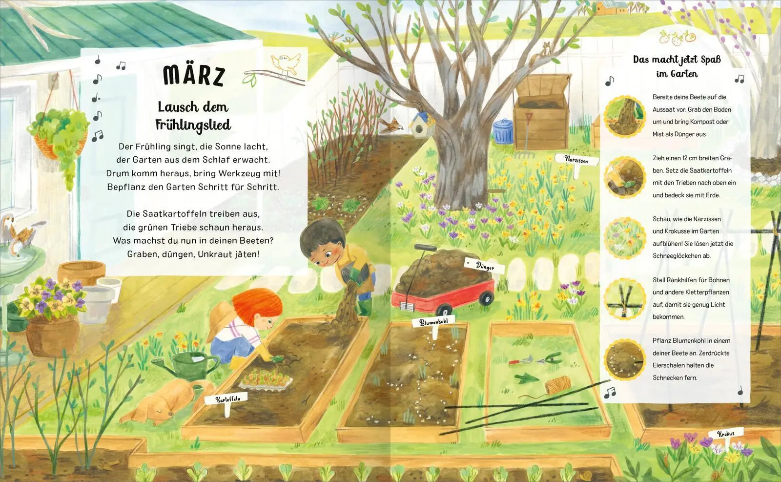 Bild: 9783845852768 | Ein Jahr im Garten | Kay Maguire | Buch | Hardcover mit Goldfolie