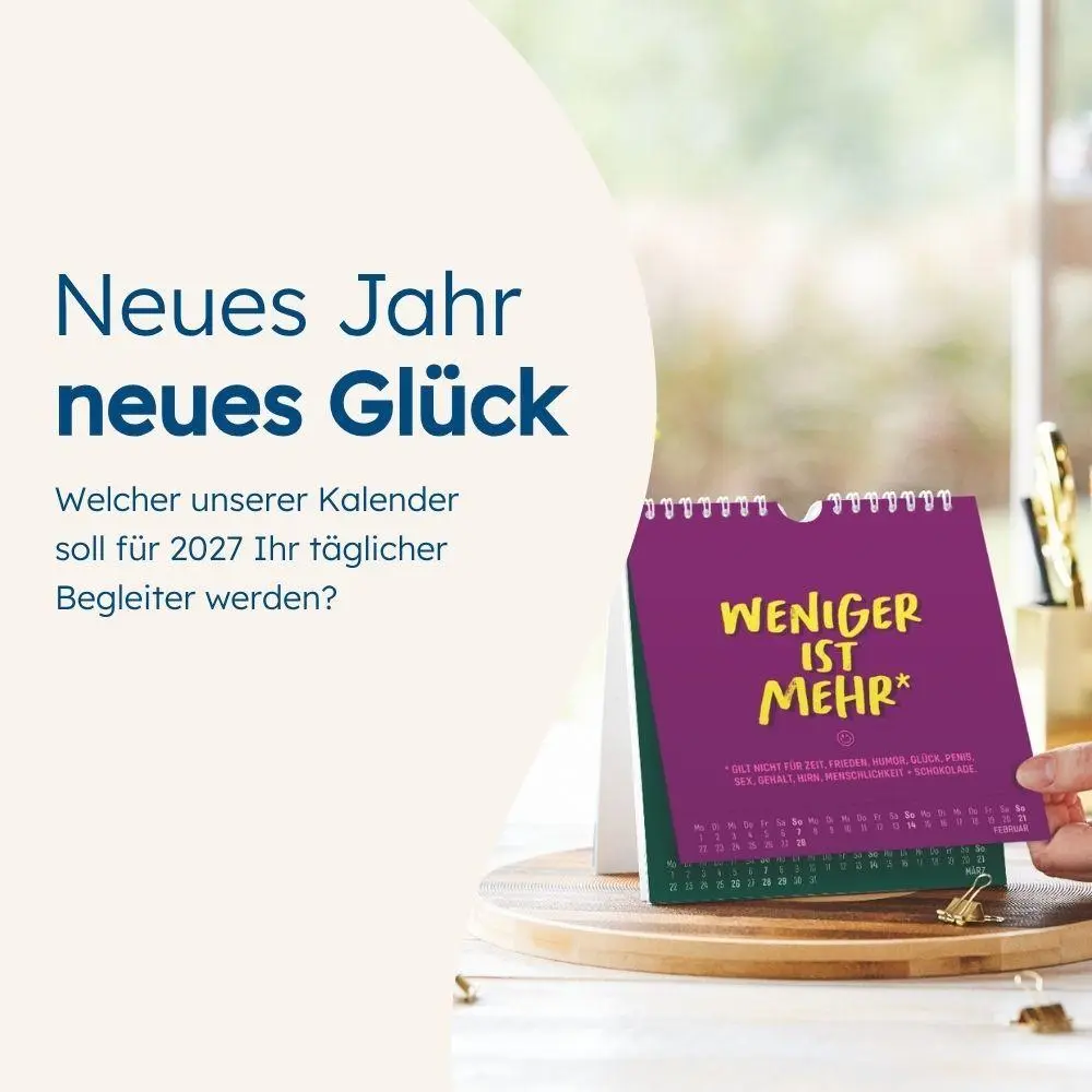 Bild: 9783986362768 | Postkartenkalender 2027 Der beste Tag | Postkartenkalender | Original