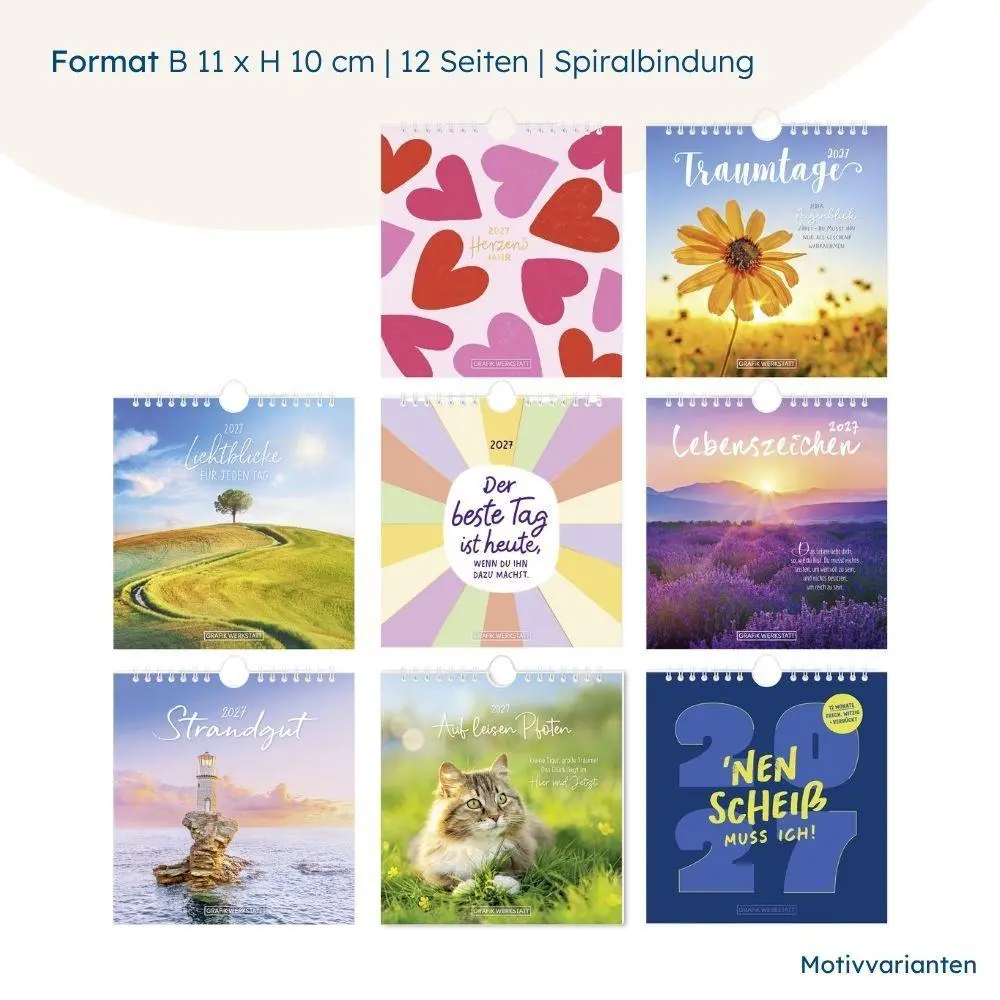 Bild: 9783986362768 | Postkartenkalender 2027 Der beste Tag | Postkartenkalender | Original