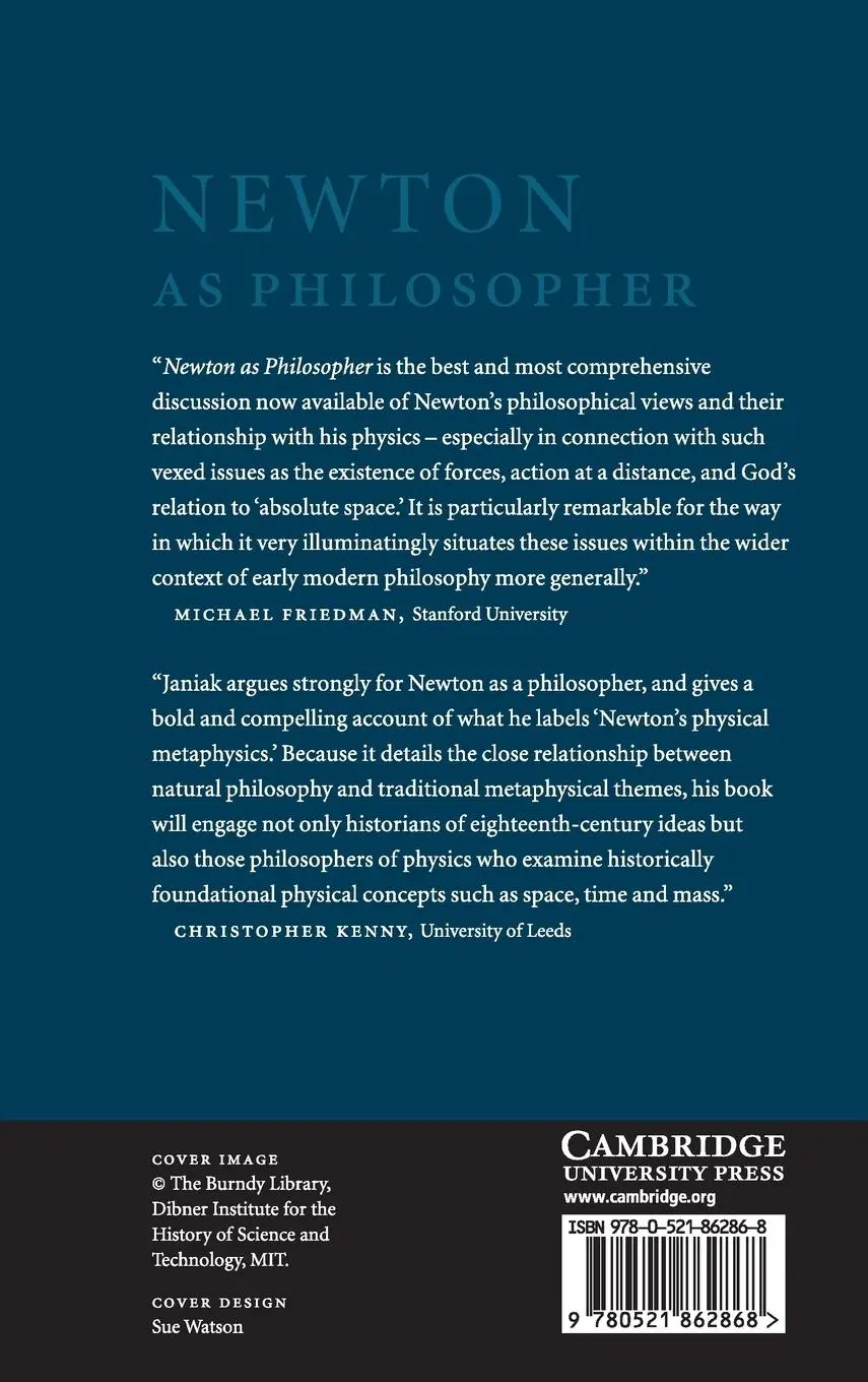 Rückseite: 9780521862868 | Newton as Philosopher | Andrew Janiak | Buch | Englisch | 2016