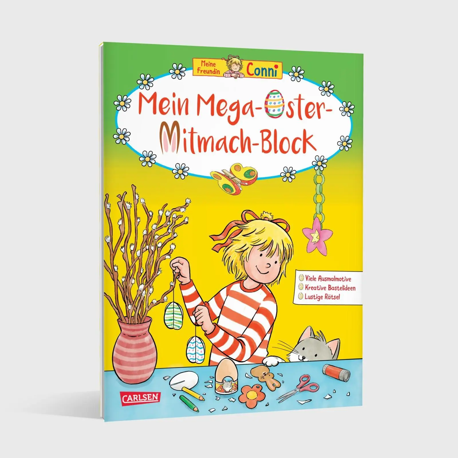 Bild: 9783551192868 | Conni Gelbe Reihe (Beschäftigungsbuch): Mein Mega-Oster-Mitmach-Block