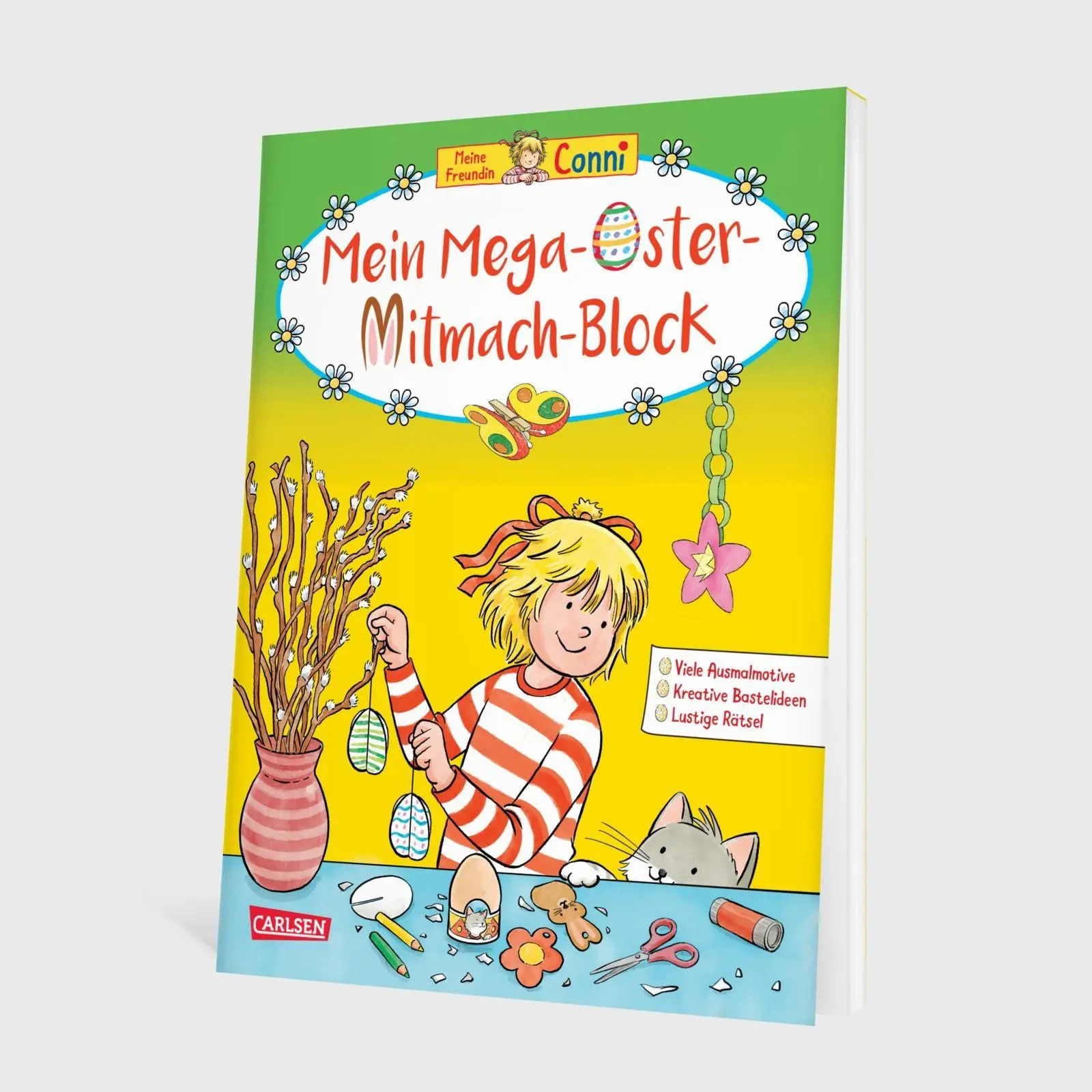 Bild: 9783551192868 | Conni Gelbe Reihe (Beschäftigungsbuch): Mein Mega-Oster-Mitmach-Block