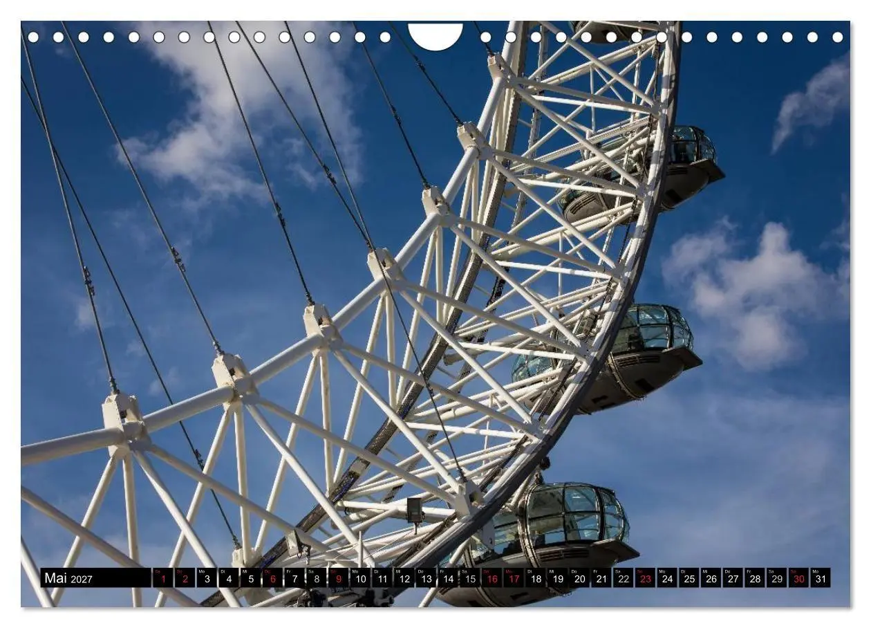 Bild: 9783594072868 | Wundervolles London (Wandkalender 2027 DIN A4 quer), CALVENDO...