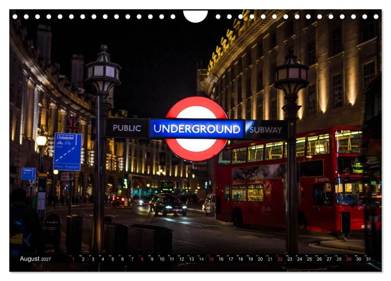 Bild: 9783594072868 | Wundervolles London (Wandkalender 2027 DIN A4 quer), CALVENDO...