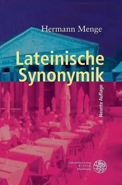 Cover: 9783825352868 | Lateinische Synonymik | Hermann Menge | Taschenbuch | VI | Deutsch
