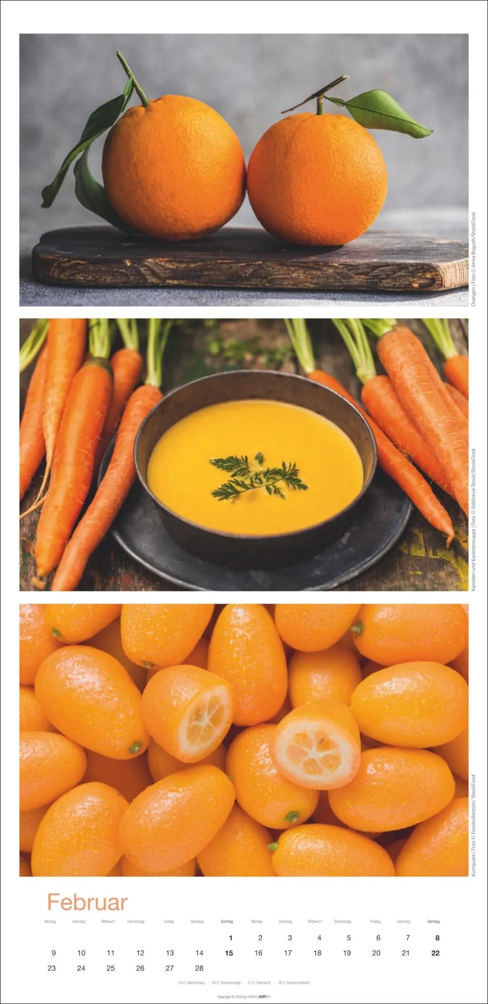 Bild: 9783839902868 | Colours of Food Kalender 2026 | Kalender | Spiralbindung | 14 S.