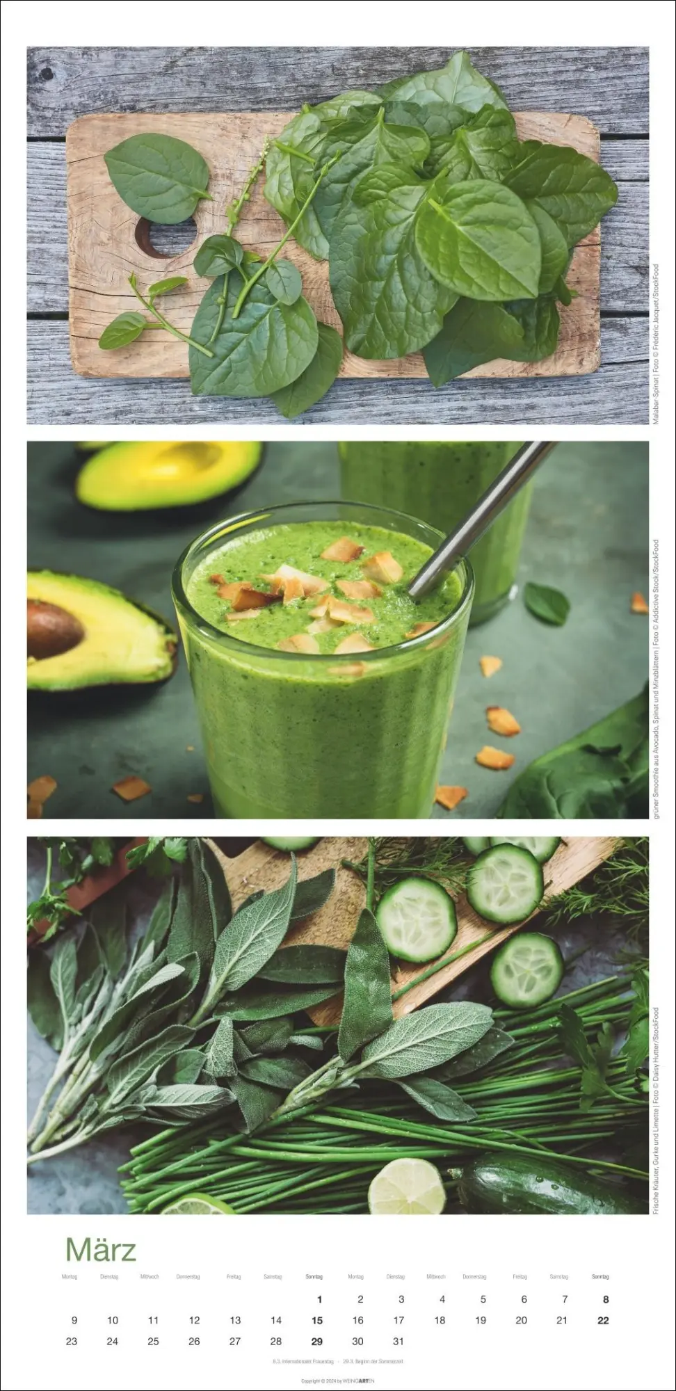 Bild: 9783839902868 | Colours of Food Kalender 2026 | Kalender | Spiralbindung | 14 S.
