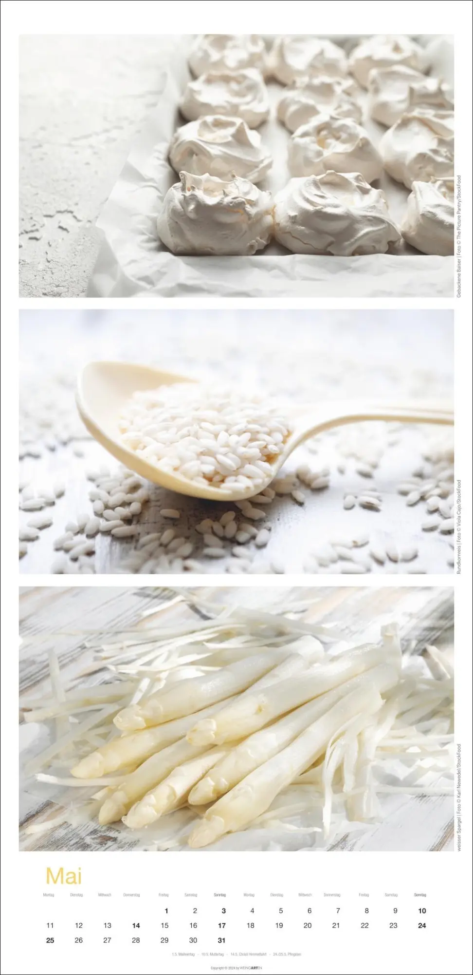 Bild: 9783839902868 | Colours of Food Kalender 2026 | Kalender | Spiralbindung | 14 S.