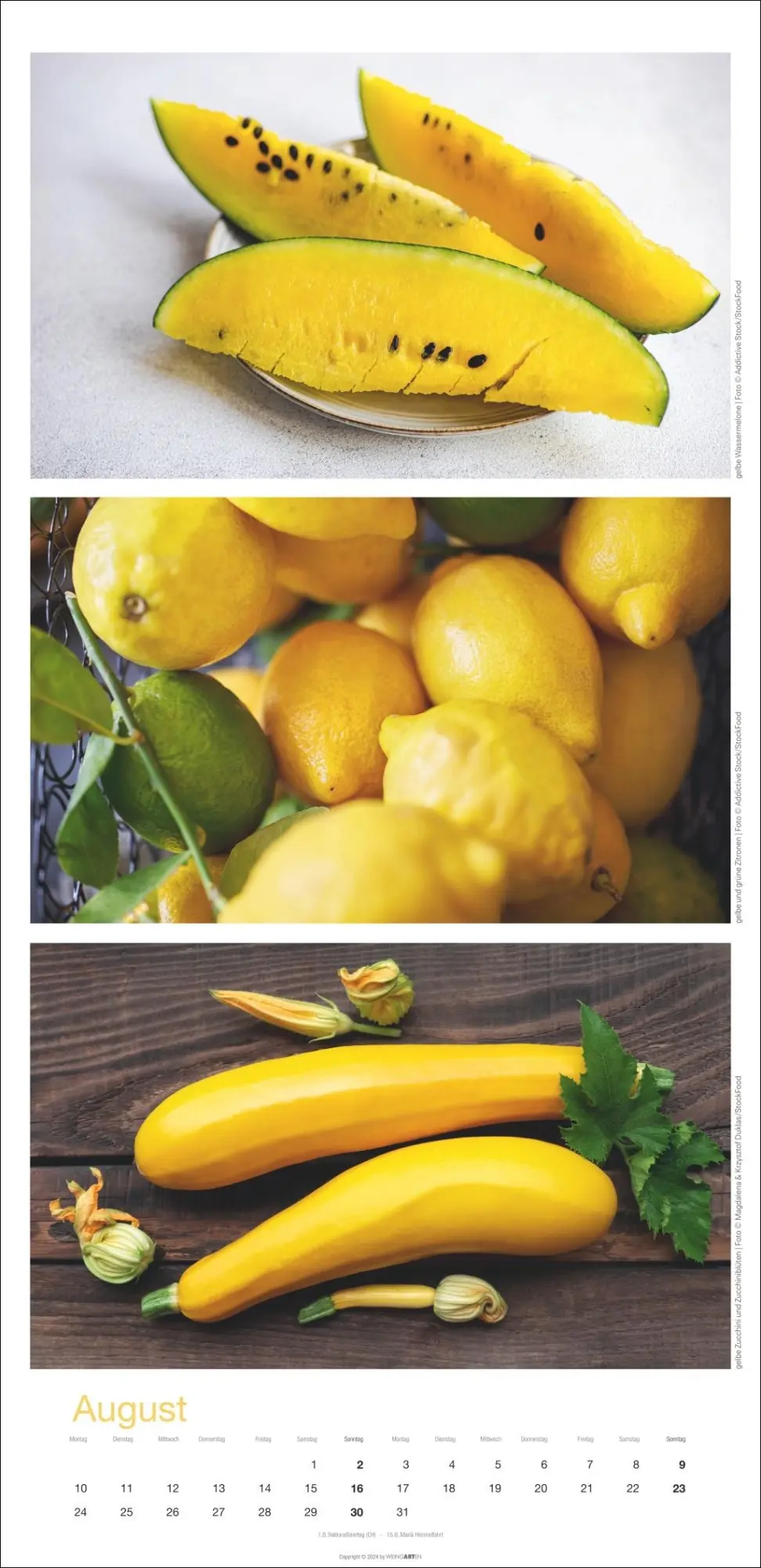 Bild: 9783839902868 | Colours of Food Kalender 2026 | Kalender | Spiralbindung | 14 S.