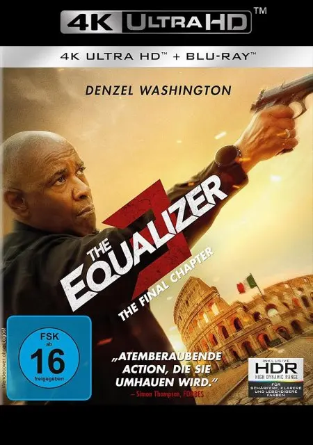 The Equalizer 3 - The Final Chapter,1 4K UHD-Blu-ray + 1 Blu-ray