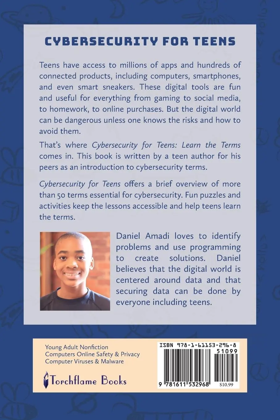 Rückseite: 9781611532968 | Cybersecurity for Teens | Learn the Terms | Daniel Amadi | Taschenbuch