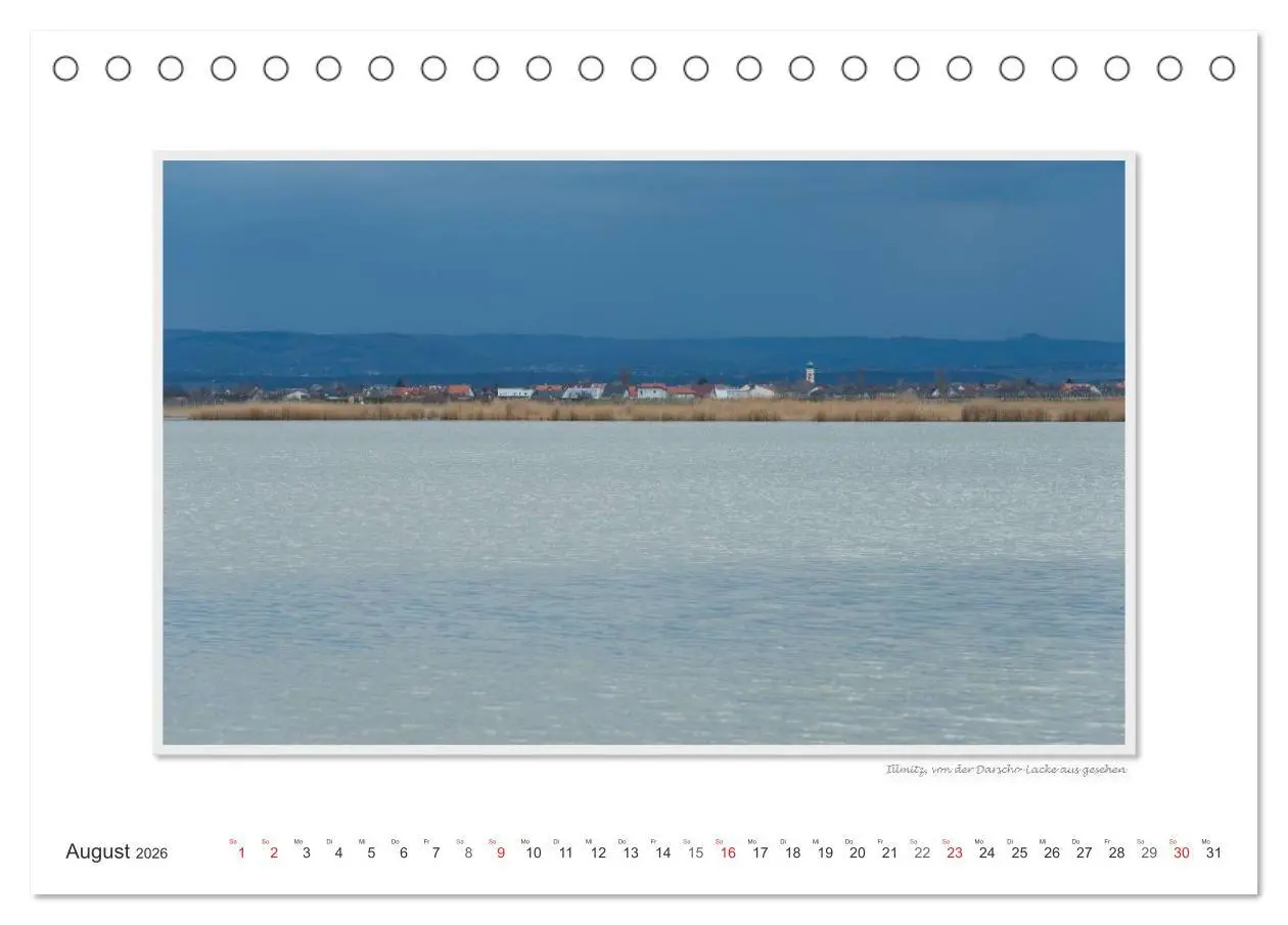 Bild: 9783516222968 | Neusiedler See / CH-Version (Tischkalender 2026 DIN A5 quer),...
