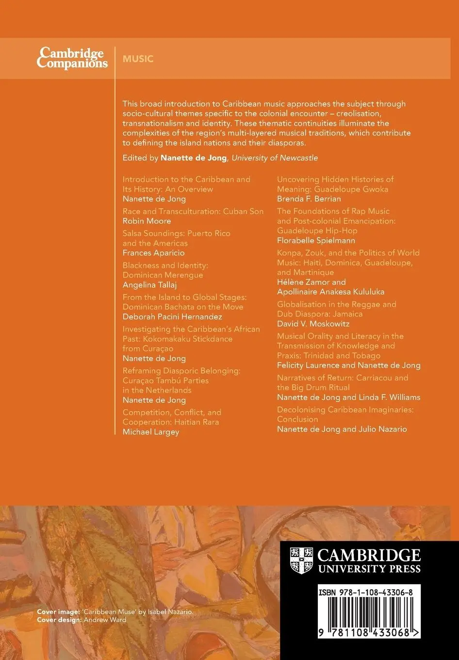 Rückseite: 9781108433068 | The Cambridge Companion to Caribbean Music | Nanette De Jong | Buch