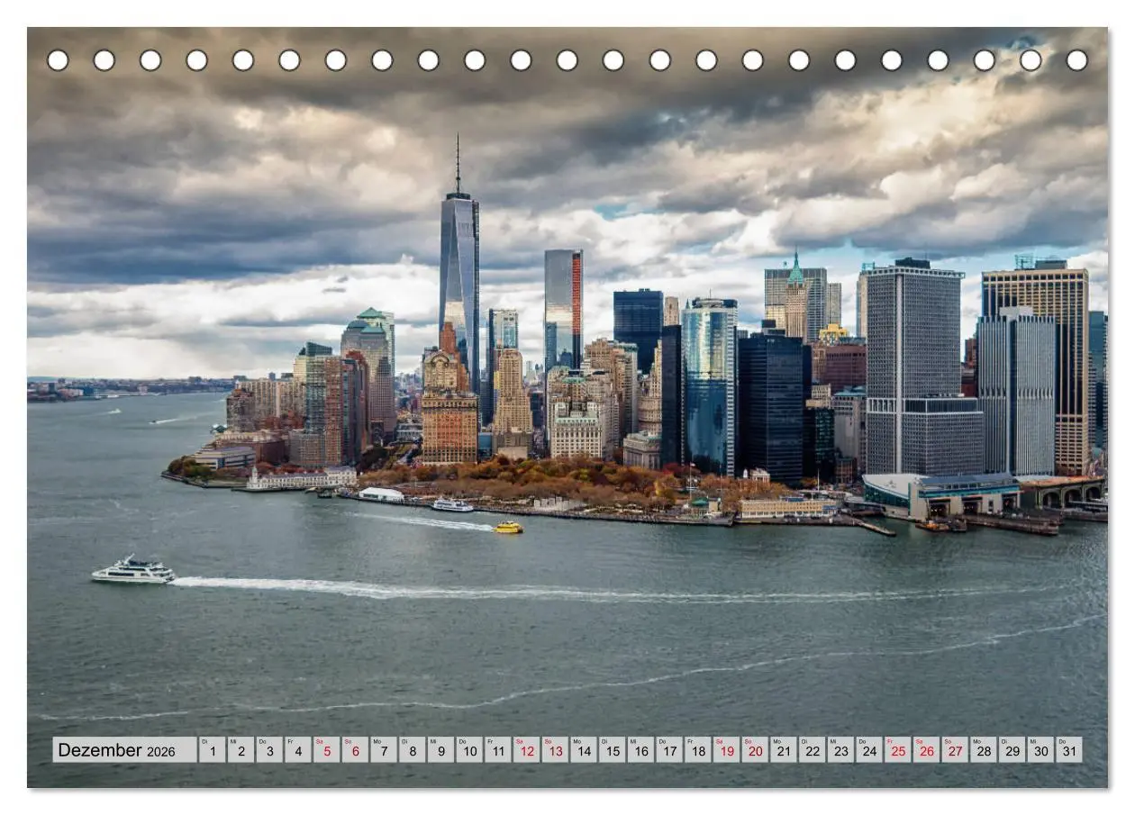Bild: 9783457883068 | New York Impressionen 2026 (Tischkalender 2026 DIN A5 quer),...