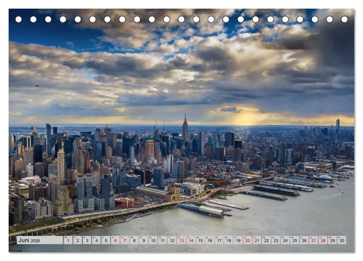Bild: 9783457883068 | New York Impressionen 2026 (Tischkalender 2026 DIN A5 quer),...