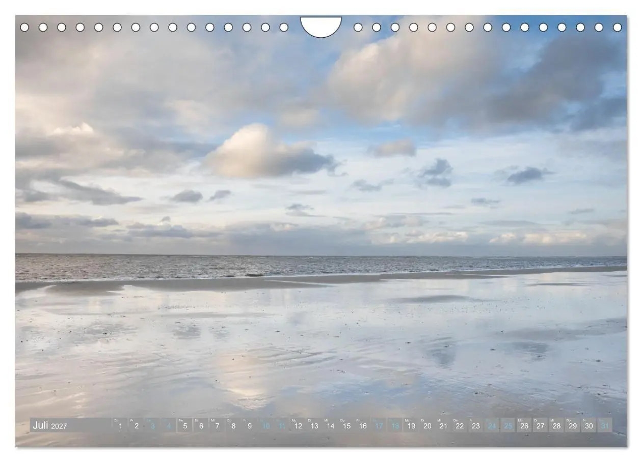 Bild: 9783569513068 | Am Strand von Langeoog (Wandkalender 2027 DIN A4 quer), CALVENDO...