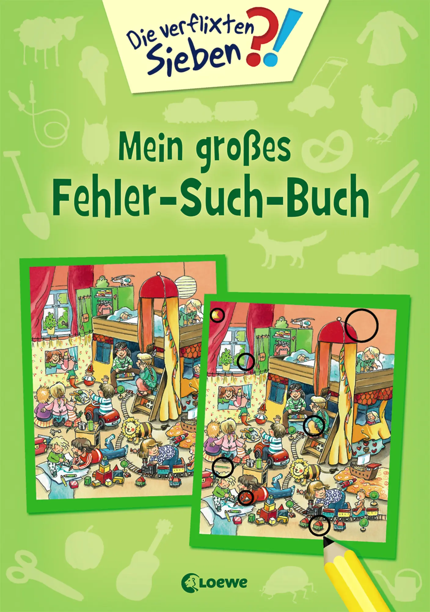 Cover: 9783785573068 | Die verflixten Sieben - Mein großes Fehler-Such-Buch 1 | Wieker | Buch