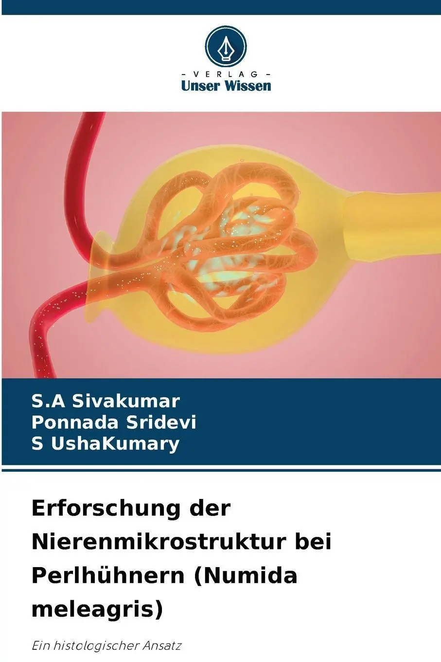 Cover: 9786209913068 | Erforschung der Nierenmikrostruktur bei Perlhühnern (Numida meleagris)