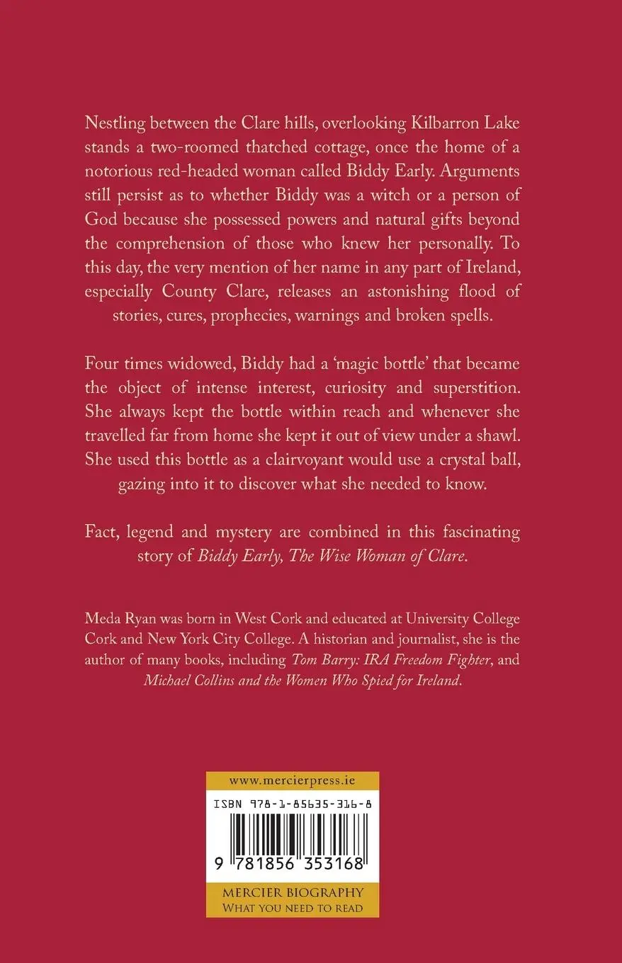 Rückseite: 9781856353168 | Biddy Early | The Wise Woman of Clare | Meda Ryan | Taschenbuch | 2023