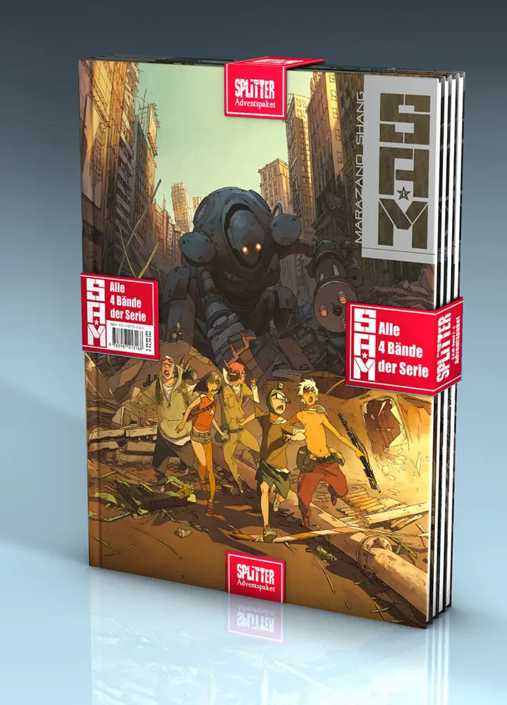 Cover: 9783987213168 | S.A.M. Adventspaket: Die komplette Comic-Serie | Richard Marazano