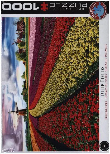 Cover: 628136653268 | Tulpenfelder Niederlande (Puzzle) | Spiel | In Spielebox | 6000-5326