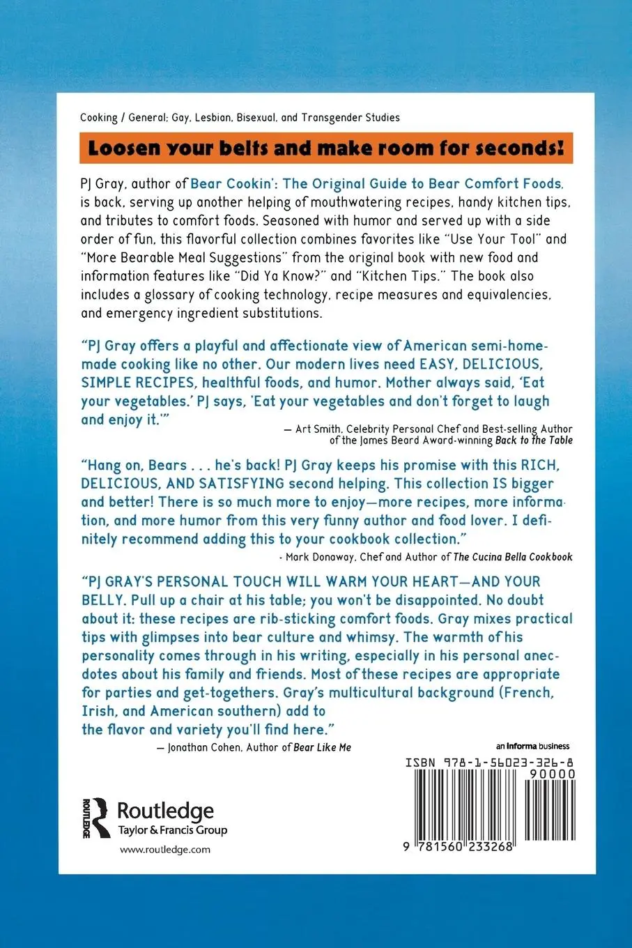 Rückseite: 9781560233268 | More Bear Cookin' | Bigger and Better | Pj Gray | Taschenbuch | 2005