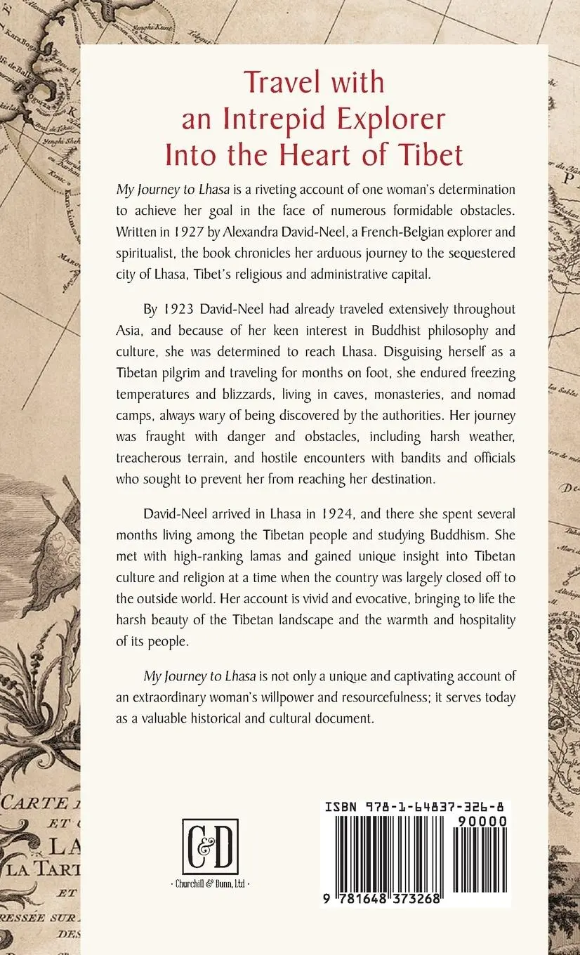 Rückseite: 9781648373268 | My Journey to Lhasa | Alexandra David-Neel | Buch | Englisch | 2023