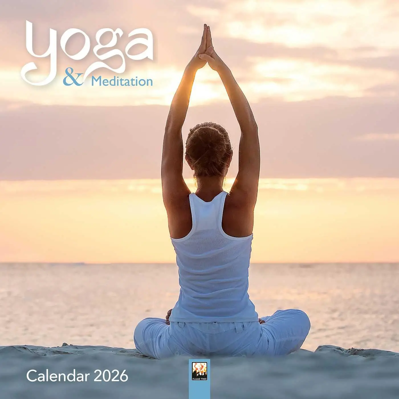 Cover: 9781835623268 | Yoga &amp; Meditation 2026 - Original Flame Tree Publishing-Kalender...