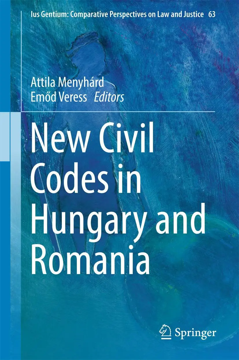 Cover: 9783319633268 | New Civil Codes in Hungary and Romania | Em¿d Veress (u. a.) | Buch