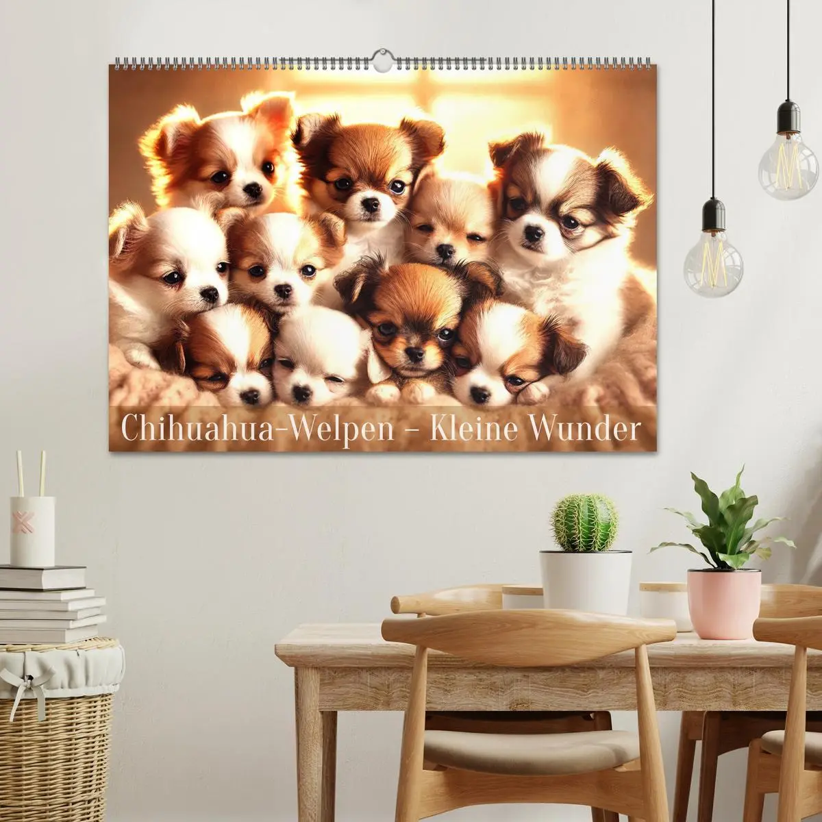 Bild: 9783457313268 | Chihuahua-Welpen - Kleine Wunder (Wandkalender 2026 DIN A2 quer),...
