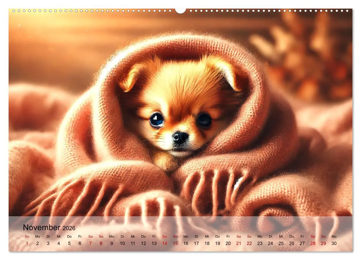 Bild: 9783457313268 | Chihuahua-Welpen - Kleine Wunder (Wandkalender 2026 DIN A2 quer),...