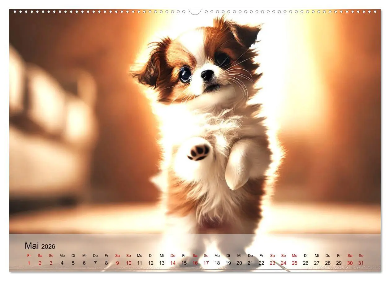 Bild: 9783457313268 | Chihuahua-Welpen - Kleine Wunder (Wandkalender 2026 DIN A2 quer),...
