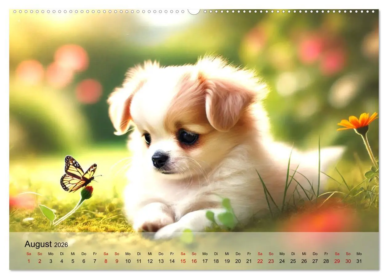 Bild: 9783457313268 | Chihuahua-Welpen - Kleine Wunder (Wandkalender 2026 DIN A2 quer),...