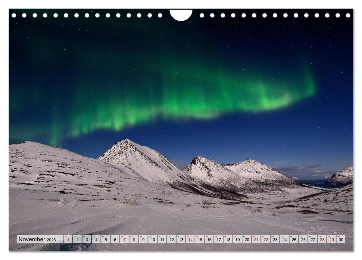 Bild: 9783457793268 | Aurora Borealis: Polarlichter in Norwegen (Wandkalender 2026 DIN A4...