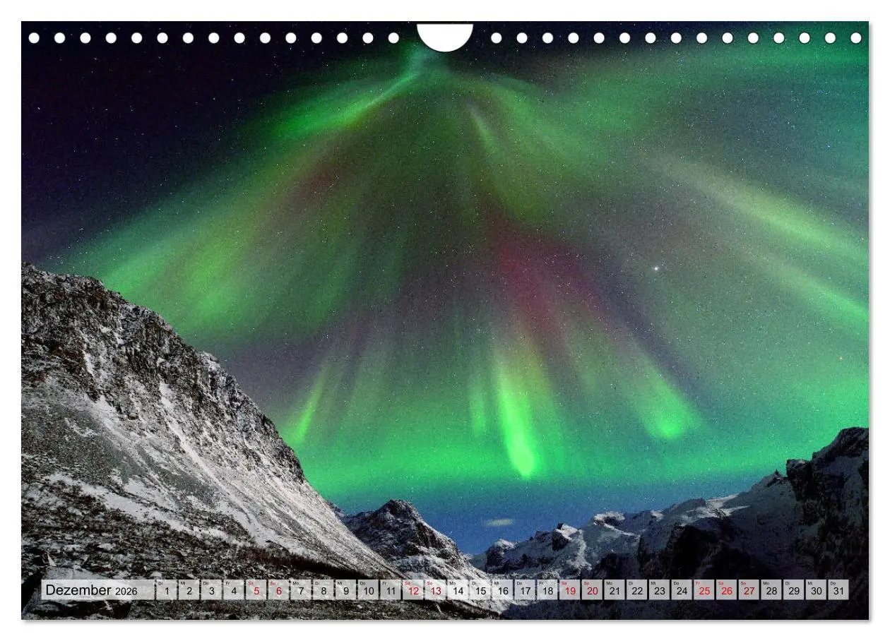 Bild: 9783457793268 | Aurora Borealis: Polarlichter in Norwegen (Wandkalender 2026 DIN A4...
