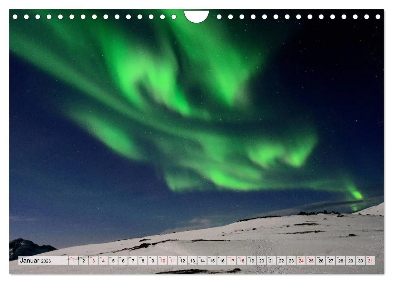 Bild: 9783457793268 | Aurora Borealis: Polarlichter in Norwegen (Wandkalender 2026 DIN A4...