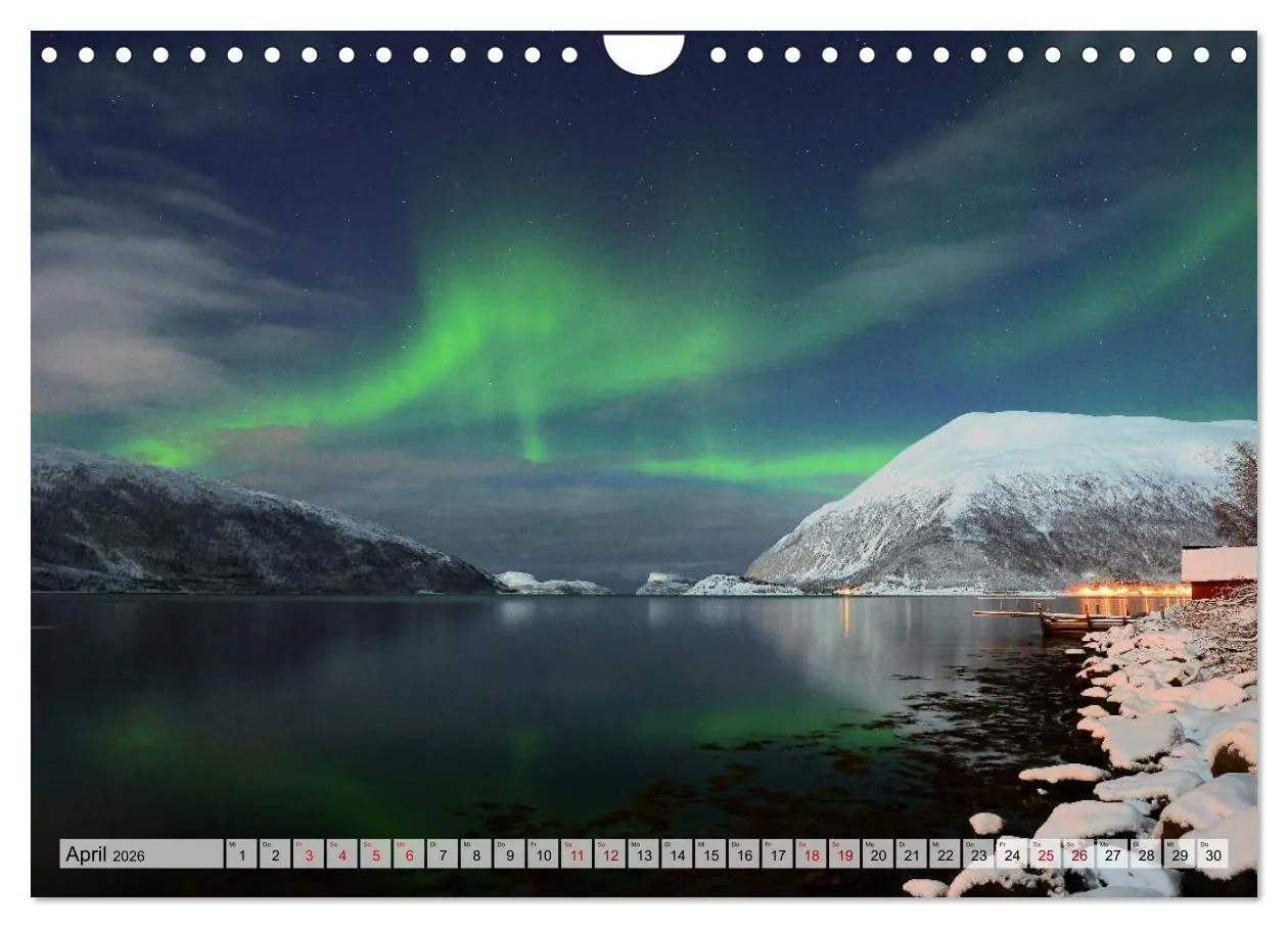 Bild: 9783457793268 | Aurora Borealis: Polarlichter in Norwegen (Wandkalender 2026 DIN A4...