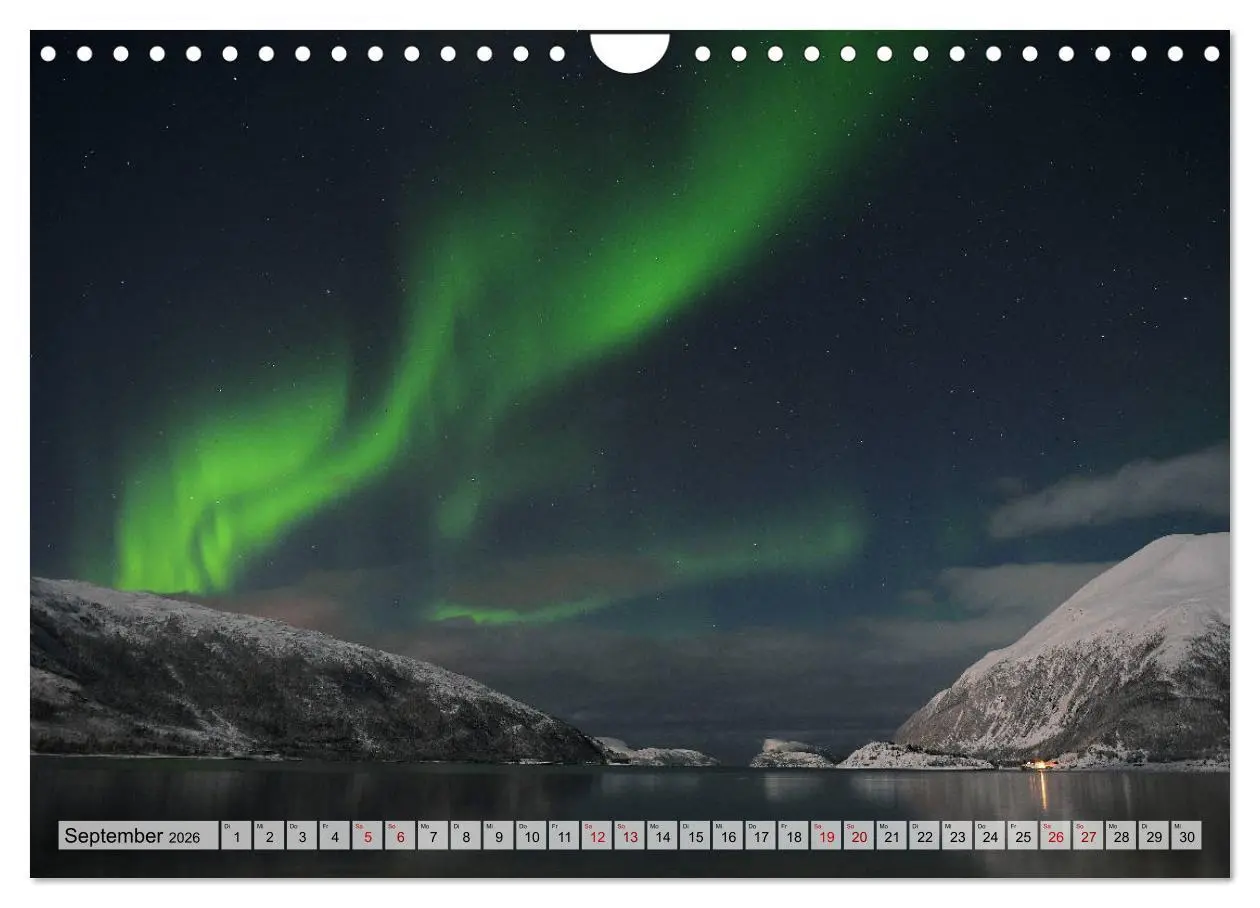Bild: 9783457793268 | Aurora Borealis: Polarlichter in Norwegen (Wandkalender 2026 DIN A4...