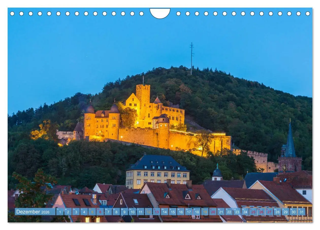 Bild: 9783457933268 | Main-Tauber-Romantik (Wandkalender 2026 DIN A4 quer), CALVENDO...