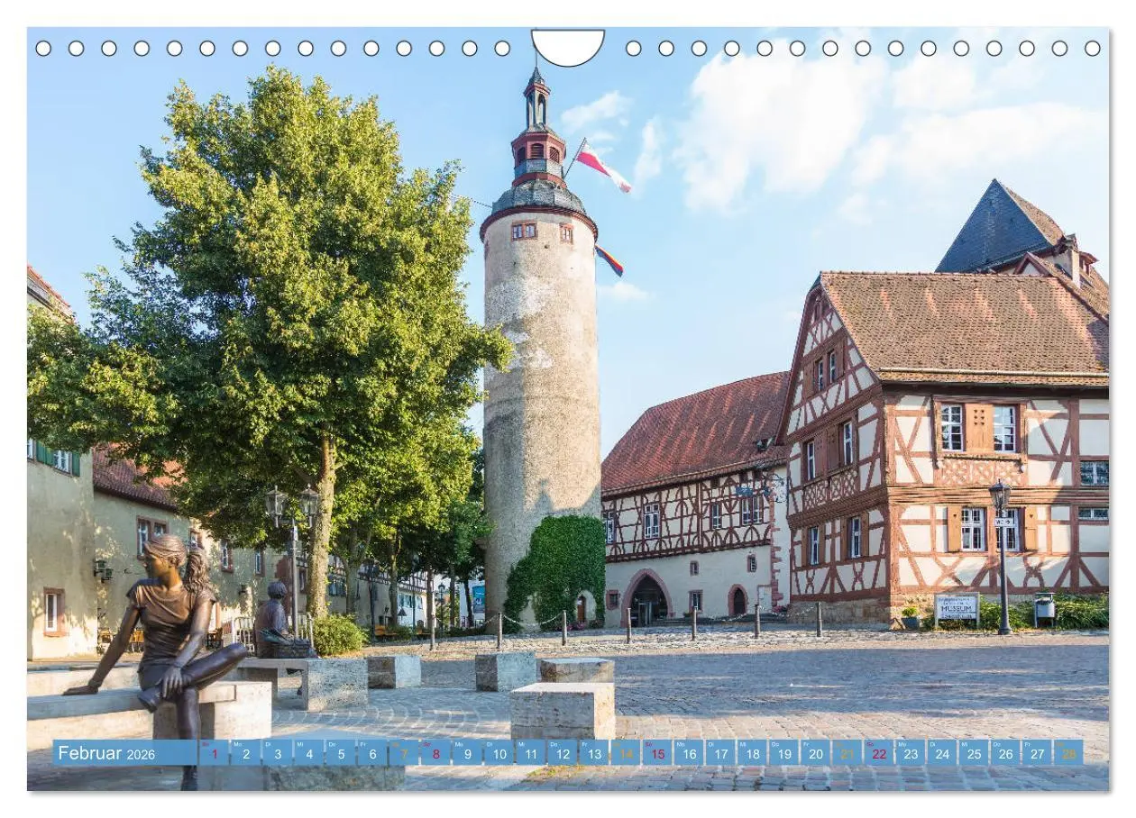 Bild: 9783457933268 | Main-Tauber-Romantik (Wandkalender 2026 DIN A4 quer), CALVENDO...