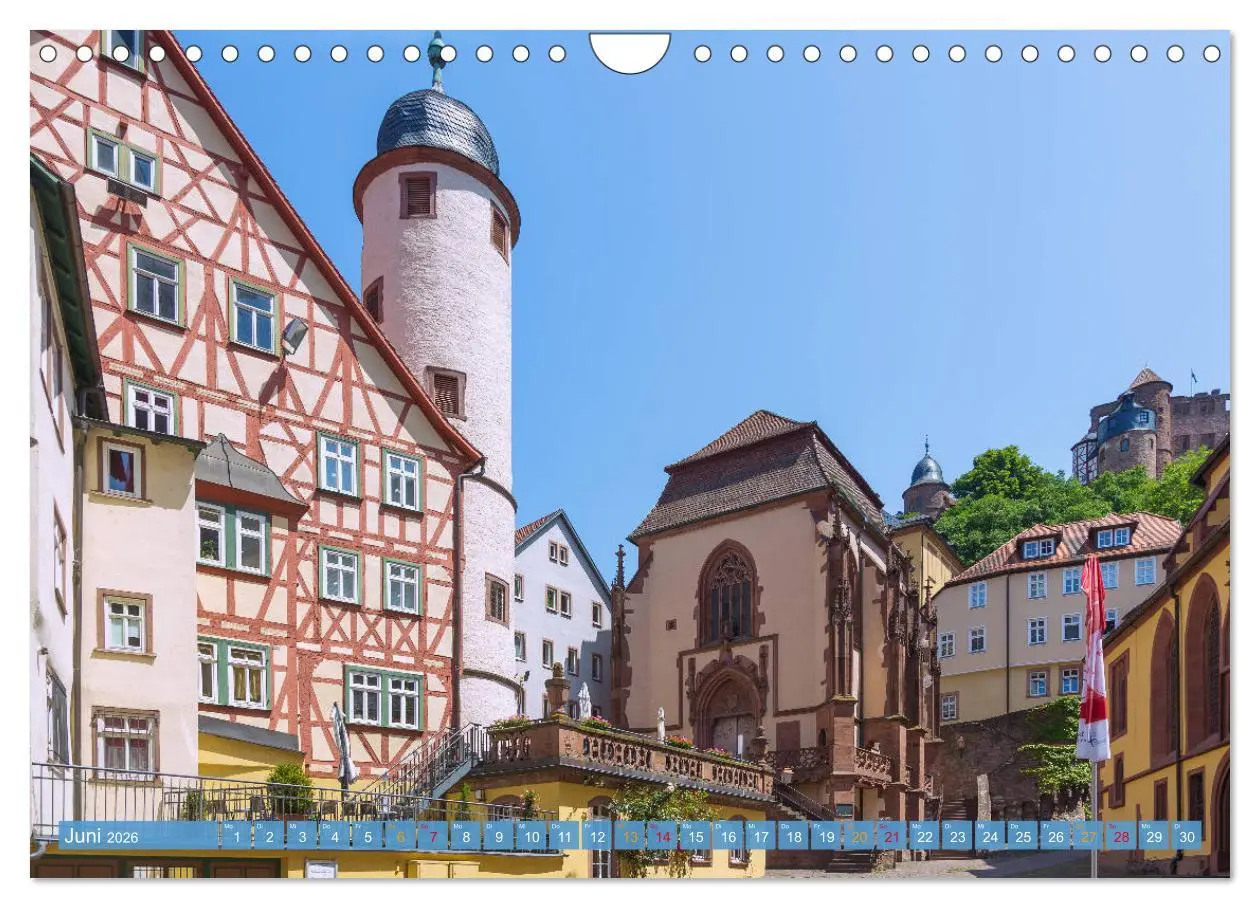 Bild: 9783457933268 | Main-Tauber-Romantik (Wandkalender 2026 DIN A4 quer), CALVENDO...