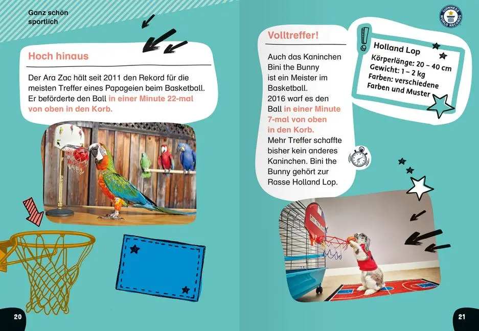 Bild: 9783473463268 | Guinness World Records für Erstleser - Haustiere | Buch | 64 S. | 2024