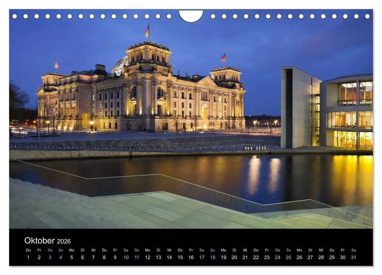 Bild: 9783516023268 | Metropolen zur blauen Stunde 2026 (Wandkalender 2026 DIN A4 quer),...