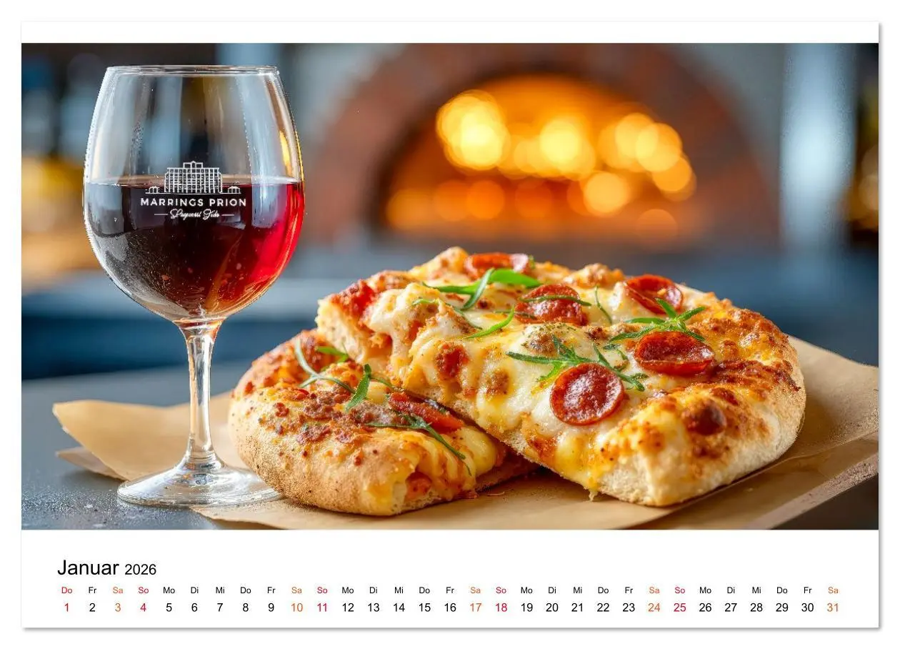 Bild: 9783516643268 | Fastfood einfach lecker (Wandkalender 2026 DIN A3 quer), CALVENDO...