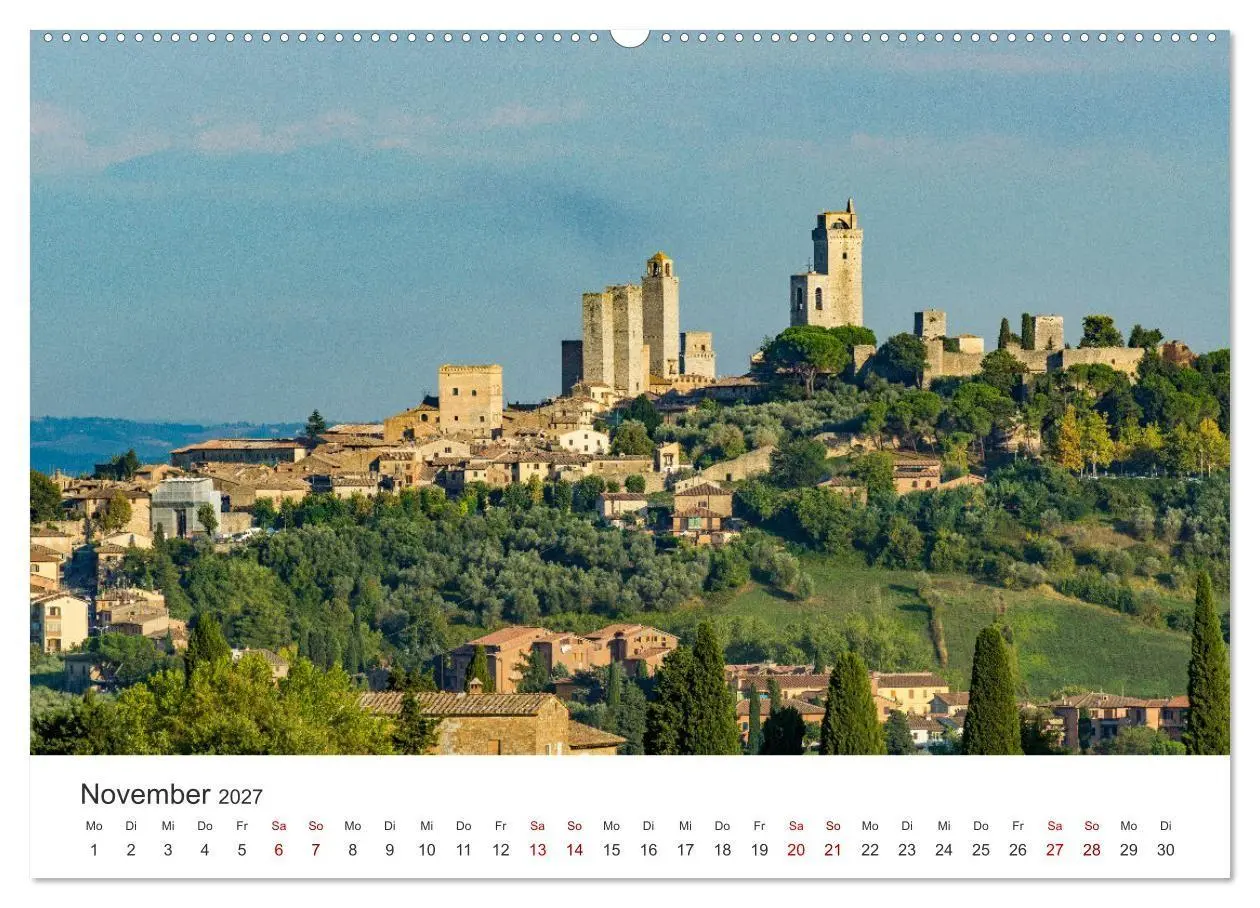 Bild: 9783569803268 | Motive der Toskana (Wandkalender 2027 DIN A2 quer), CALVENDO...