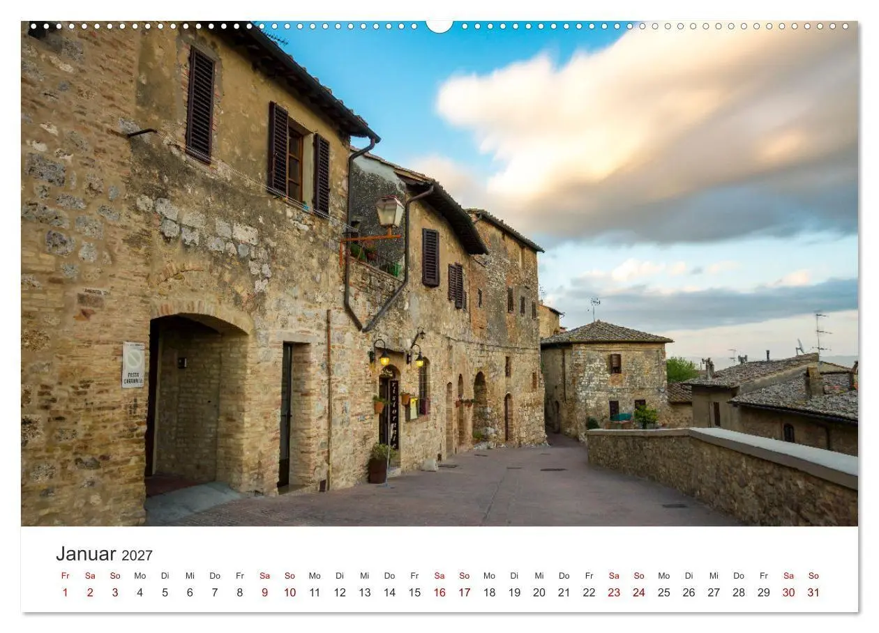 Bild: 9783569803268 | Motive der Toskana (Wandkalender 2027 DIN A2 quer), CALVENDO...