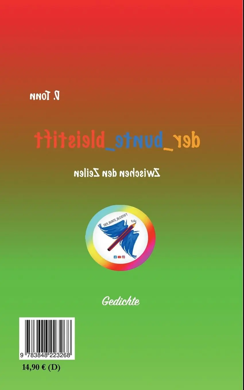 Rückseite: 9783848223268 | der bunte bleistift | Zwischen den Zeilen | D. Tonn | Taschenbuch