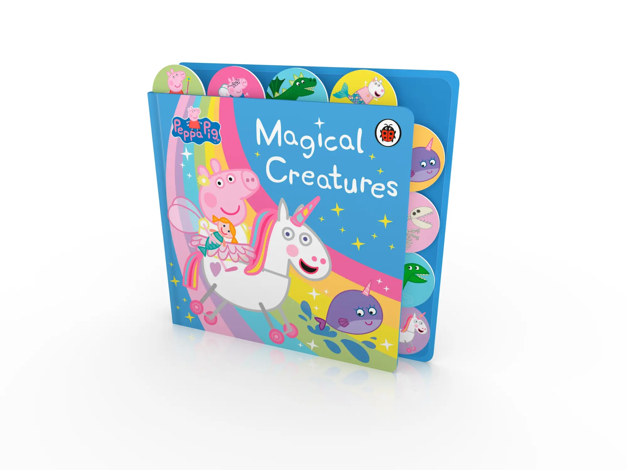 Cover: 9780241543368 | Peppa Pig: Magical Creatures Tabbed Board Book | Peppa Pig | Buch