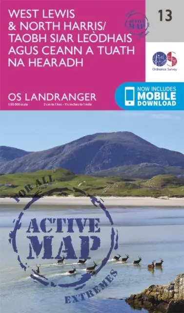 Cover: 9780319473368 | West Lewis &amp; North Harris | Ordnance Survey | (Land-)Karte | Englisch